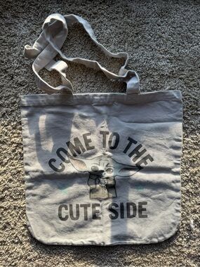 Baby Gap x Star Wars Grogu Canvas Tote Bag Come To The Cute Side